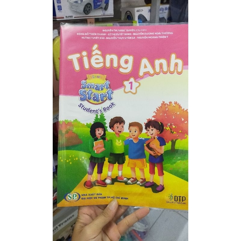 Bìa Bao + Tieng Anh Smart Star  Lớp 1