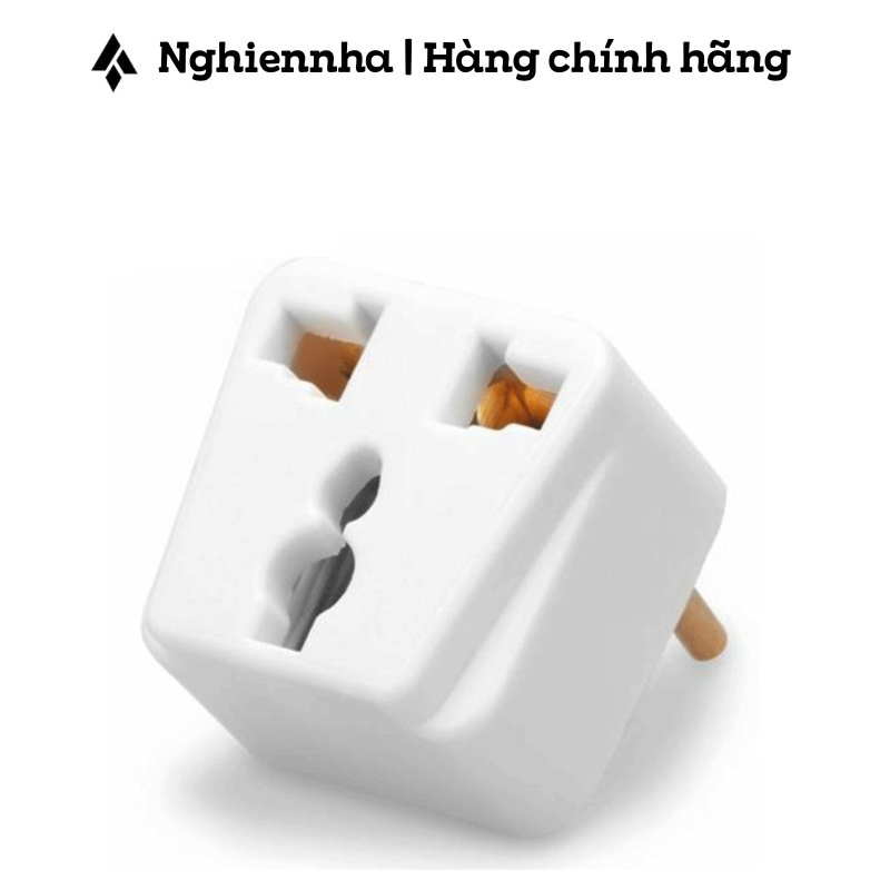 Đầu Chuyển Đổi 3 Chấu cho Phích cắm điện, chuyển đổi 3 chấu sang 2 chấu, Phích Cắm Điện