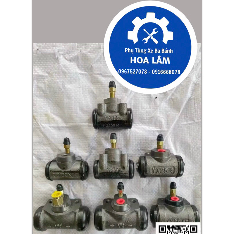 Heo dầu con xe ba bánh - xe ba gác - xe lôi