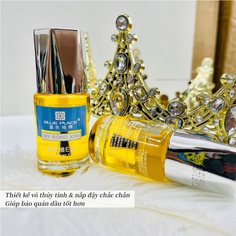 Nước Tháo Móng Úp Blue Place 14ml, Móng Bột - Dầu tháo móng - Dung dịch tách móng - Phụ kiện làm móng nail
