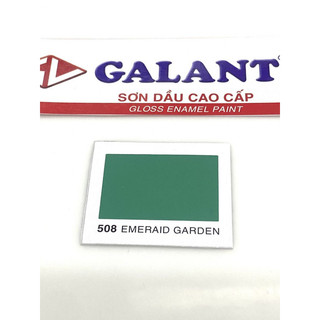 Sơn dầu galant màu 508 emeraid garden 0.8l