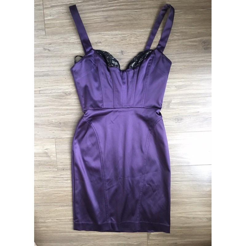 Đầm đi tiệc hiệu B e b e auth size xs