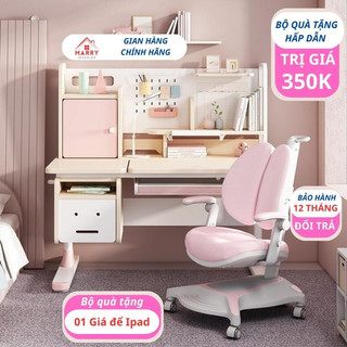 Bàn học chống cận thị mặt bàn rộng rãi cho bé, hiện đại đời mới, nhiều ngăn để sách cho bé-nội thất marry