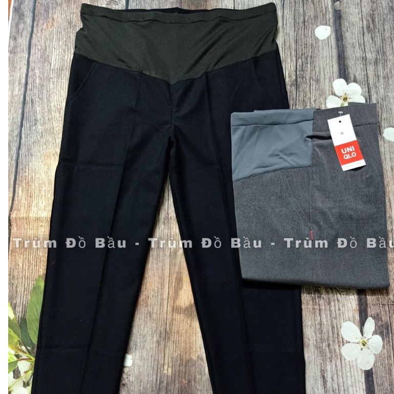 Quần Baggy Mặc Bầu & Sau Sinh