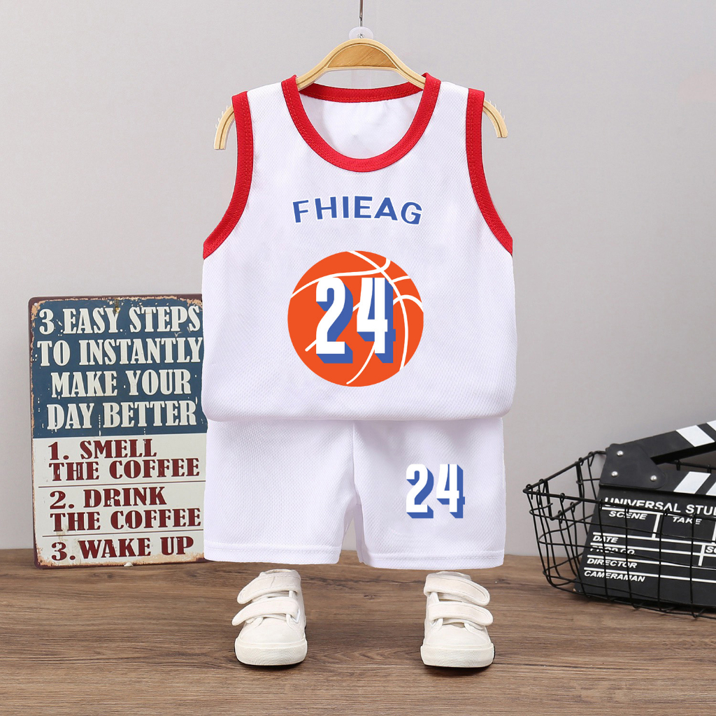 Bộ đồ bé trai chất thể thao sô 24 viền phối cho bé từ 6kg đến 29kg.BDBT61.