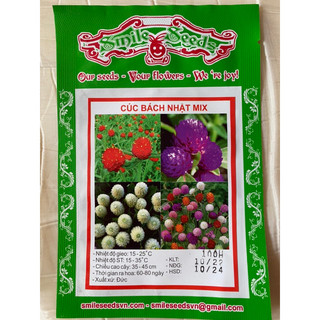 Hạt Giống Hoa Cúc Bách Nhật 200 Hạt