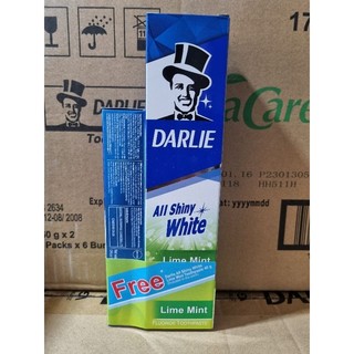 Kem đánh răng darlie trắng sáng chanh bạc hà 140g + 40g