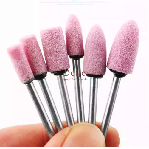Mũi đá mài nhỏ đầu hồng 3mm