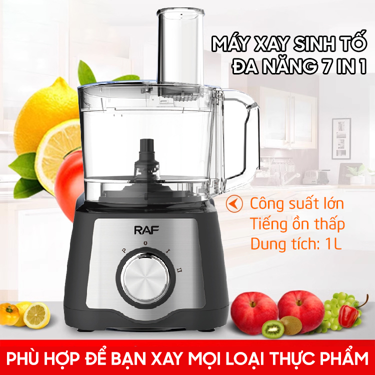 Máy xay sinh tố 7 in 1,tích hợp 3 cối xay có thể xay bất cứ loại thực phẩm nào- K1631