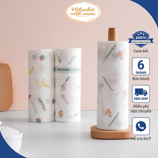 Cuộn 60 Tờ Khăn Giấy Lau Bếp Đa Năng, Khăn Giấy Đa Năng Lau Bếp, Lau Tay, Cuộn Giấy Đa Năng Có Thể Tái Sử Dụng