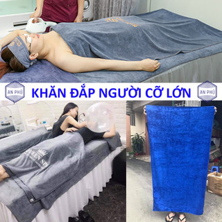 Khăn đắp người spa size LỚN 90x190cm, cực dày dặn, mềm mại, không bai xù
