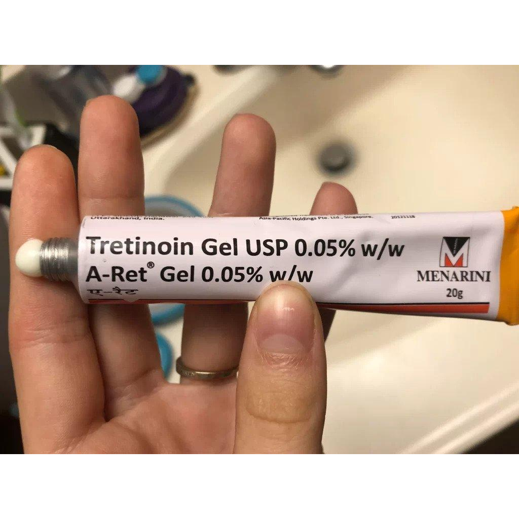 Tretinoin Aret 0.1% , 0.05% và 0.025% 20g