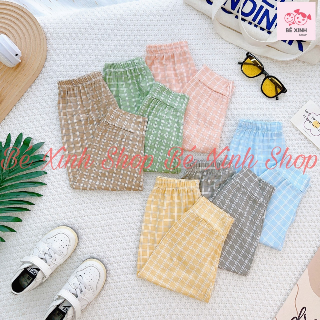 Bộ Quần Áo Dài Tay Cho Bé Trai Bé Gái 8-18kg Bé_Xinh_Shop  Đồ Bộ Thu Đông Tay Dài Cho Bé Trai Gái DÀI NÚT GỖ