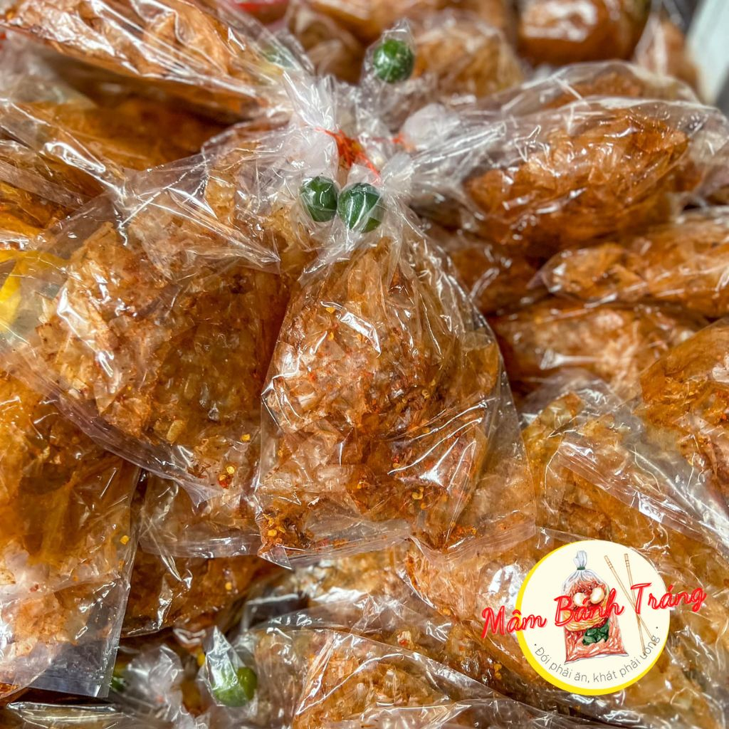 Bánh tráng xike muối sợi Tây Ninh bánh tráng trộn xì ke muối tắc ăn vặt tuổi thơ - 04100095