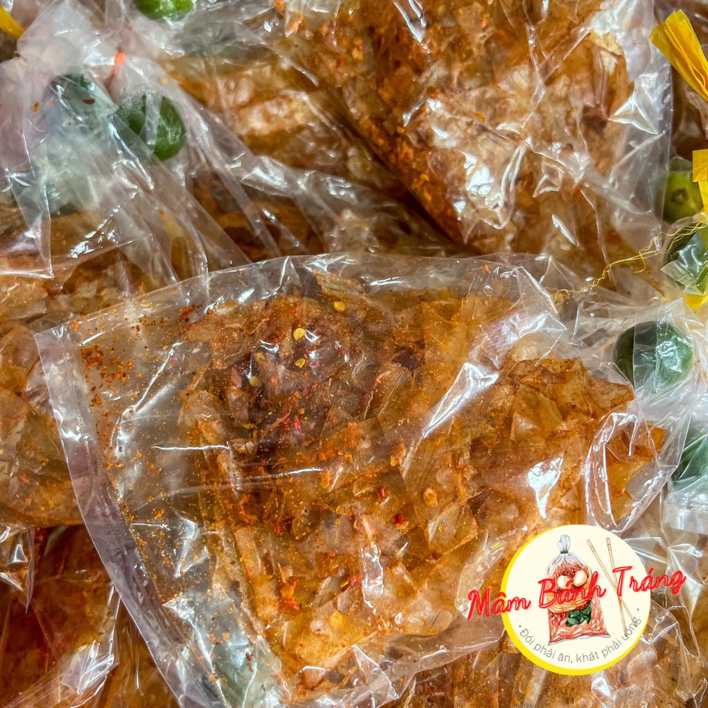 Bánh tráng xike muối sợi Tây Ninh bánh tráng trộn xì ke muối tắc ăn vặt tuổi thơ - 04100095