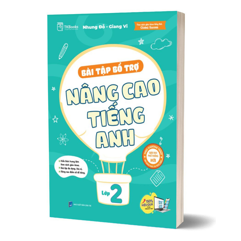 Sách - Bài tập bổ trợ nâng cao tiếng anh lớp 2