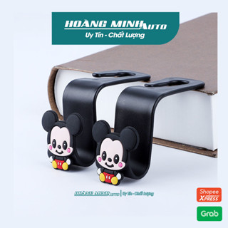 Móc Treo Đồ Ô Tô Gài Sau Ghế Họa Tiết Hoạt Hình Đáng Yêu Tiện Lợi