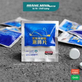 Viên sủi rửa kính xe ô tô, lau kính, chùi kính siêu sạch