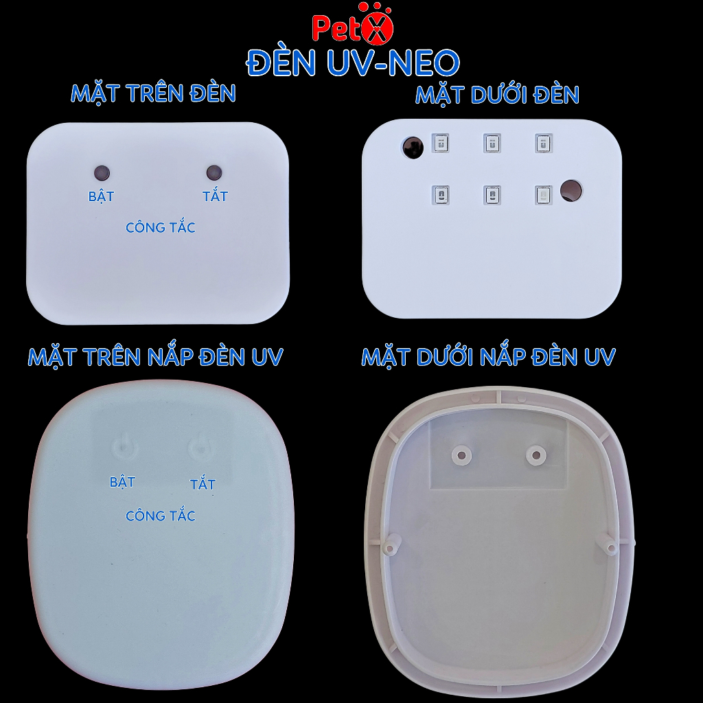 Đèn UV đèn cực tím diệt khuẩn lắp cho nhà vệ sinh mèo NEO UV