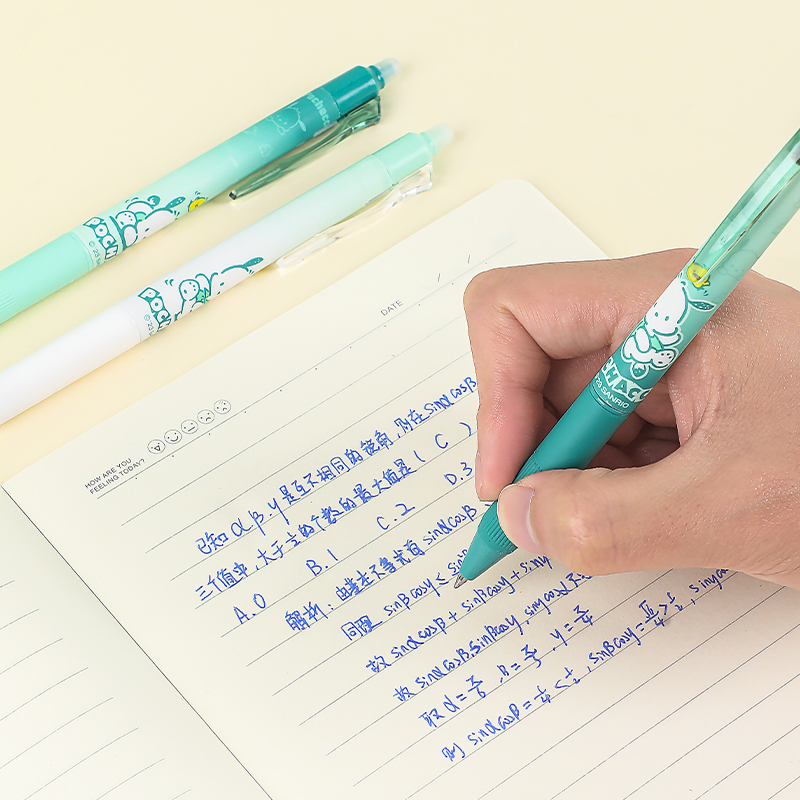 Bút gel tẩy được màu xanh ngòi 0.5mm Guangbo - GUBKT82064-36