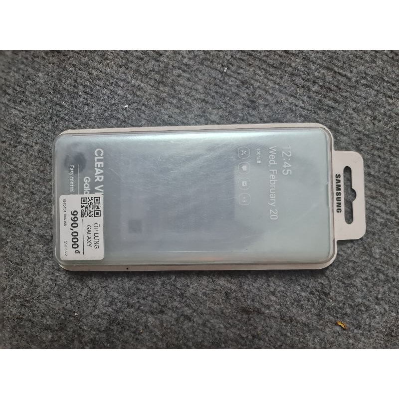 Bao da Clear view Galaxy S10+ /S10 hàng chính hãng