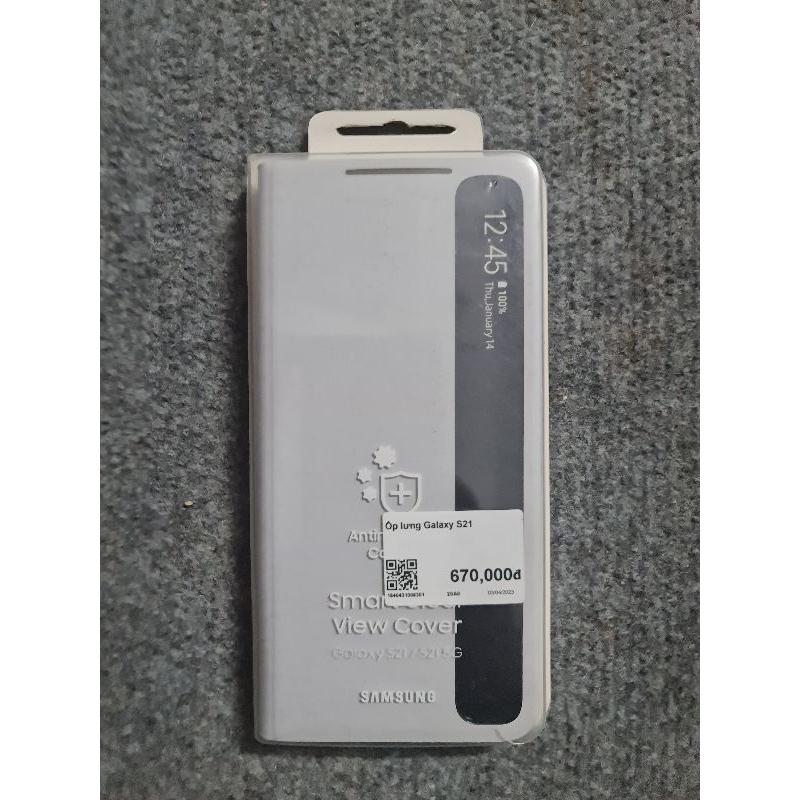Bao da nắp gập Galaxy S21+ / S21 Clear View Samsung Chính hãng