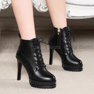 Giày bốt nữ chiến binh cá tính, boots quảng châu cao cấp gót nhọn sang chảnh cho nàng Dance
