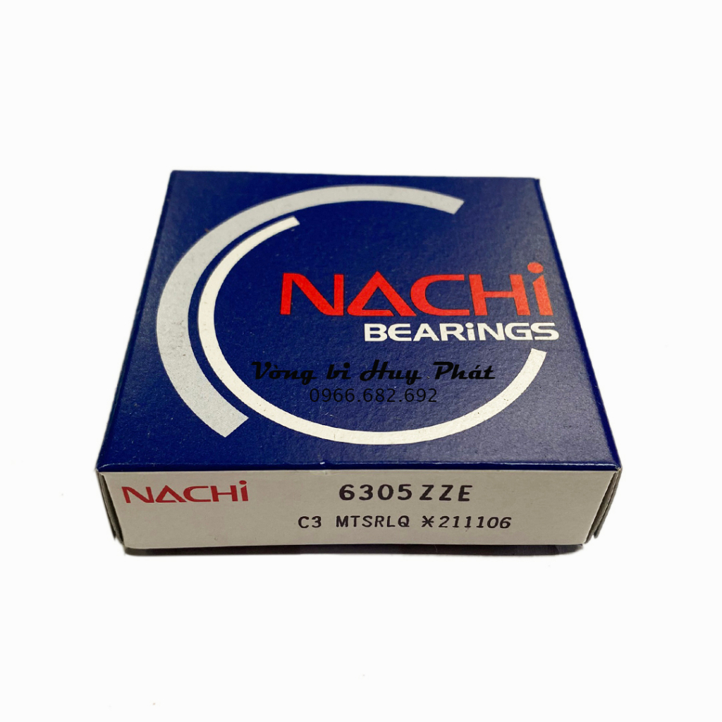 Vòng bi NACHI 6300, 6301, 6302, 6303, 6304, 6305, 6306 - Bi Nhật Bản chính hãng