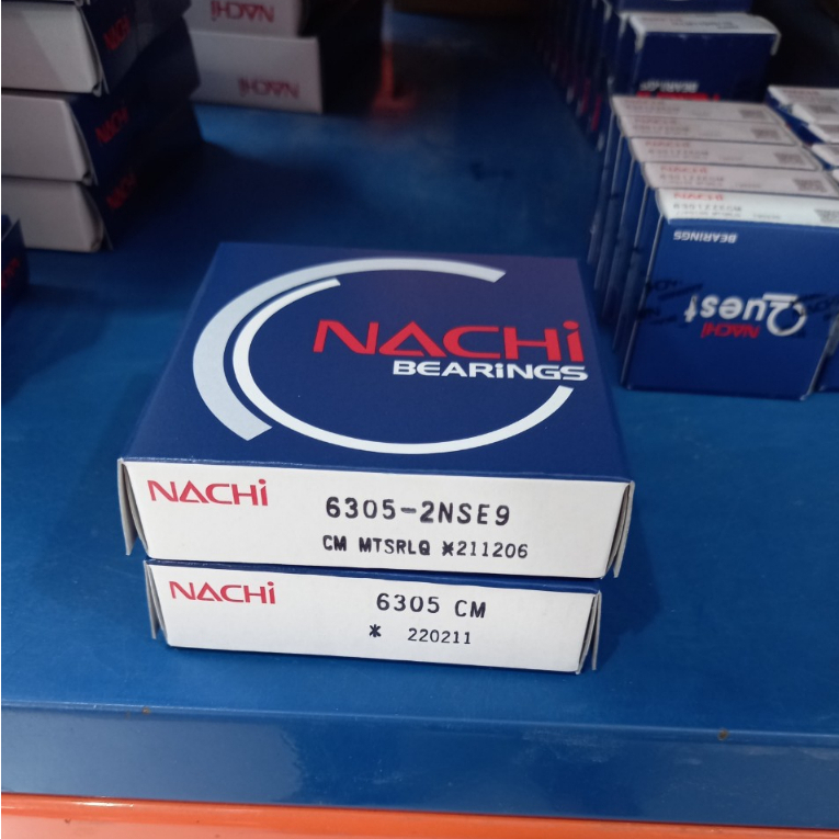 Vòng bi NACHI 6300, 6301, 6302, 6303, 6304, 6305, 6306 - Bi Nhật Bản chính hãng