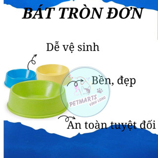 Bát ăn đơn nhỏ cho thú cưng