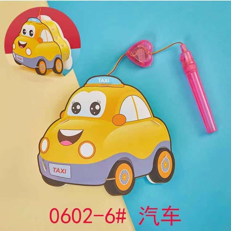 Đèn lồng trung thu cầm tay Chilly hình con thú dễ thương bằng giấy thủ công cho bé sáng tạo