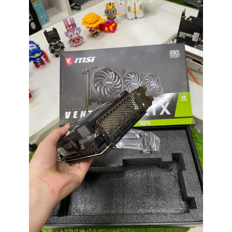 Vga Msi ventus 3x 3070 8g đẹp bh 06/2024