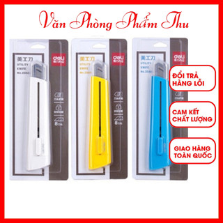 Dao rọc giấy deli 2038/ lưỡi dao deli nhỏ.