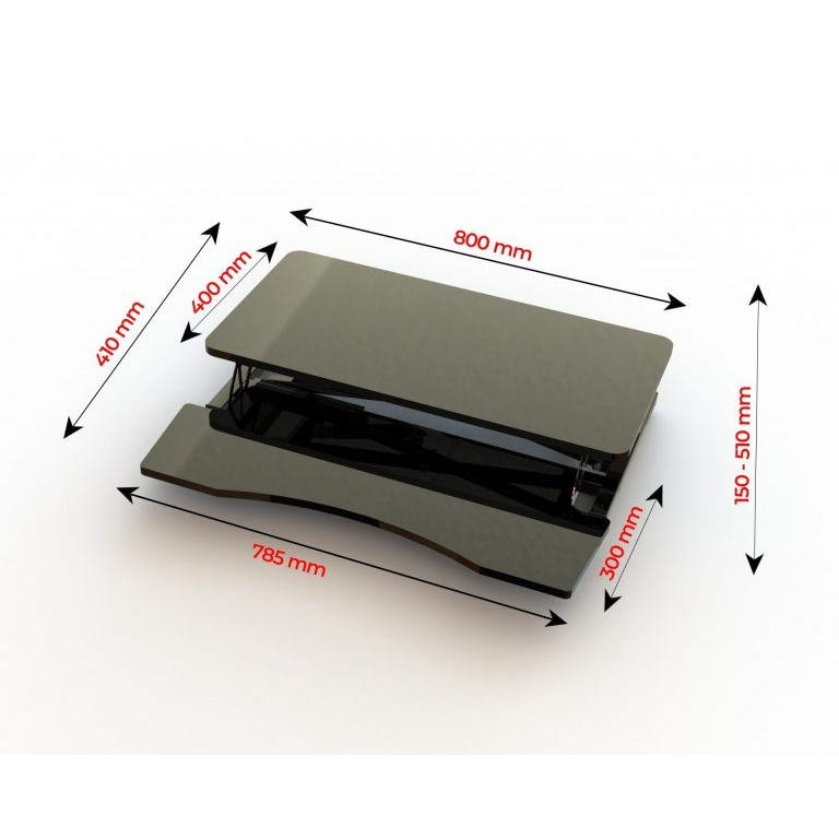 Bàn Nâng Máy Tính Điều Chỉnh Độ Cao Thông Minh NTT101