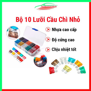 Bộ 10 cầu chì chân nhỏ hàng mới
