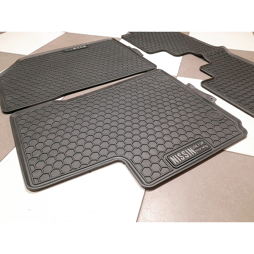 [ KIA MORNING ] Thảm Sàn, Thảm Lót Sàn Cao Su Nissin Đúc Vân Tổ Ong Chuẩn Form Xe Kia Morning | BigBuy360 - bigbuy360.vn