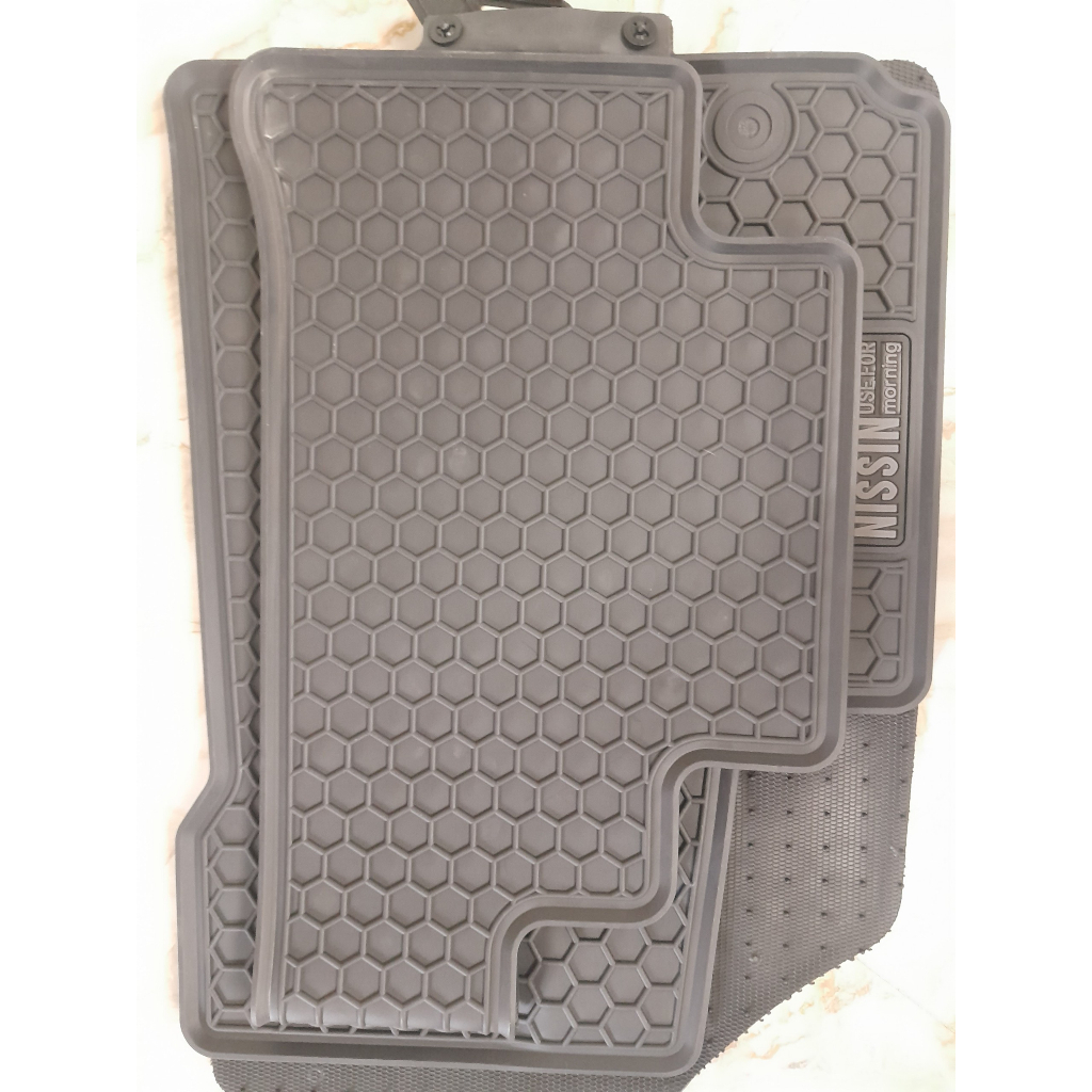 [ KIA MORNING ] Thảm Sàn, Thảm Lót Sàn Cao Su Nissin Đúc Vân Tổ Ong Chuẩn Form Xe Kia Morning | BigBuy360 - bigbuy360.vn
