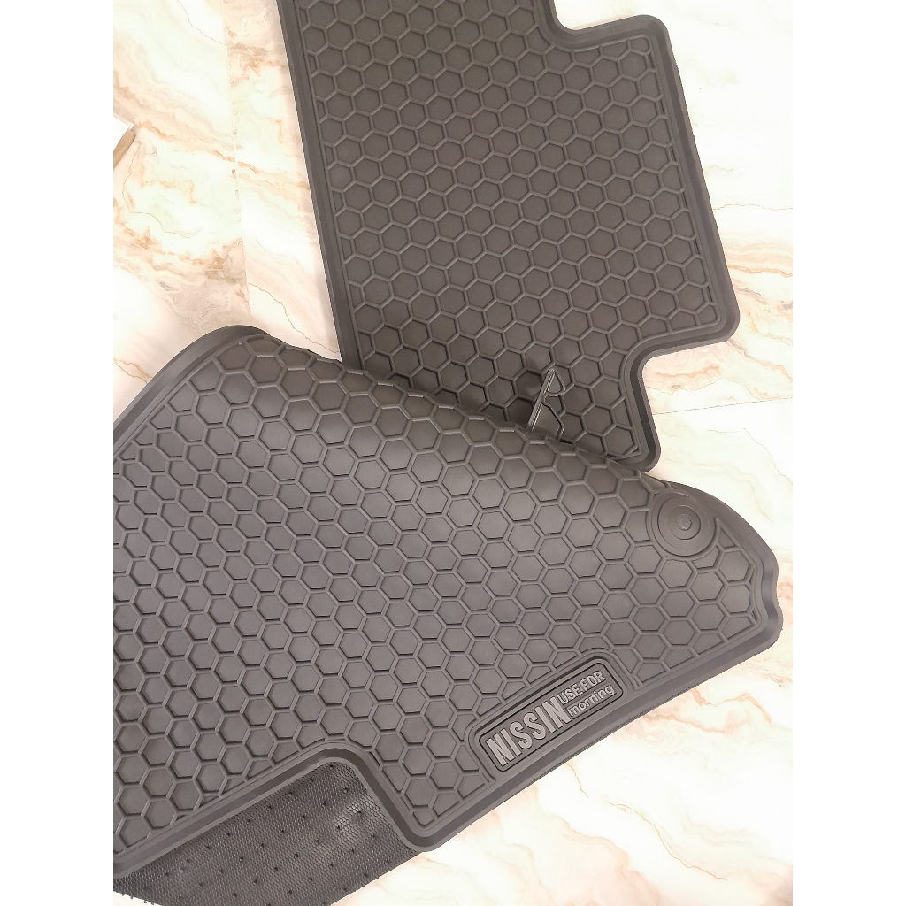 [ KIA MORNING ] Thảm Sàn, Thảm Lót Sàn Cao Su Nissin Đúc Vân Tổ Ong Chuẩn Form Xe Kia Morning | BigBuy360 - bigbuy360.vn
