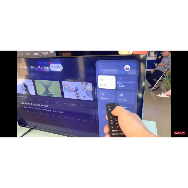 Điều khiển hãng Sony tx-800P Điều khiển giọng nói Sony hàng mới 100%