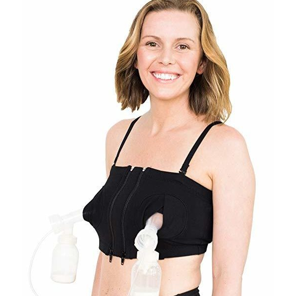 Áo Hút Sữa Simple Wishes Rảnh Tay Có Dây 2 màu Đen Vàng Freesize Cho Mẹ