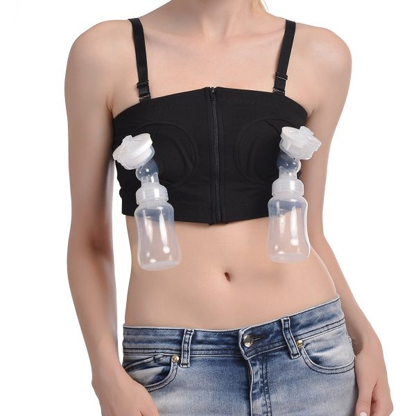 Áo Hút Sữa Simple Wishes Rảnh Tay Có Dây 2 màu Đen Vàng Freesize Cho Mẹ