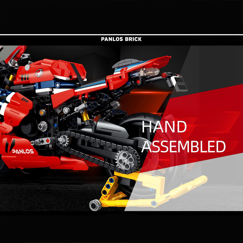 Đồ Chơi Lắp Ráp LEGO Mô Hình Phân Khối Lớn HONDA CBR1000RR-R Fireblade Sản Phẩm No.672008 Với 1000+PCS