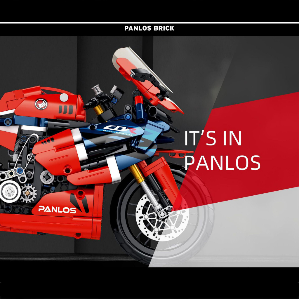Đồ Chơi Lắp Ráp LEGO Mô Hình Phân Khối Lớn HONDA CBR1000RR-R Fireblade Sản Phẩm No.672008 Với 1000+PCS
