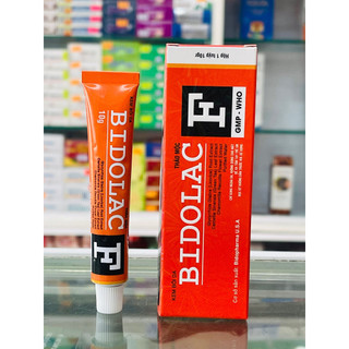 Kem bôi da thảo mộc Bidolac F - Tuýp 10g -giúp da mềm mượt, giảm khô, làm mờ vết thâm, tái tạo da