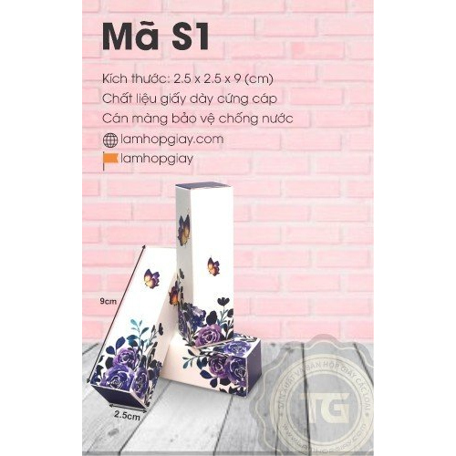 100 hộp đựng son S1