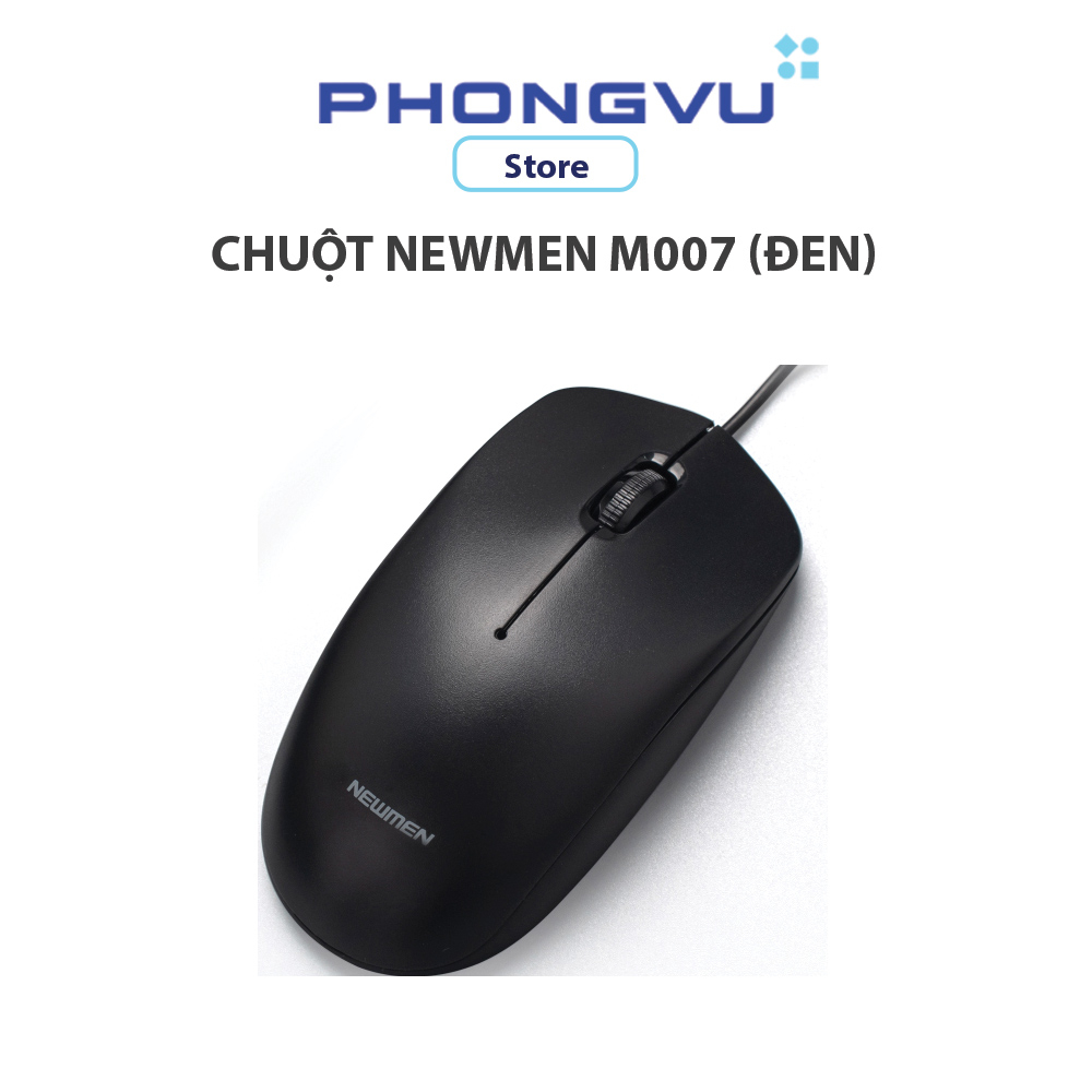Chuột Newmen M007 (Đen) - Bảo hành 36 tháng