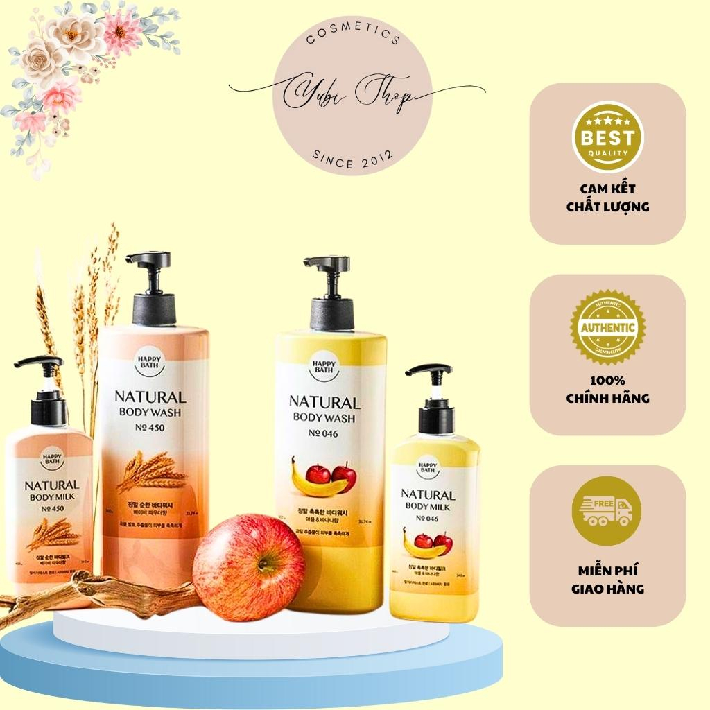 Sữa tắm HAPPY BATH Hàn Quốc 900ml chính hãng - YUBI YUBI