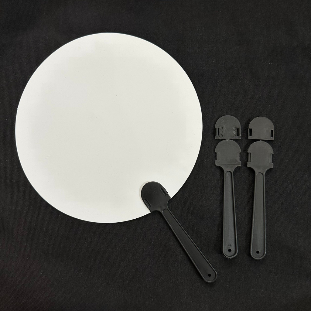 10-50 phôi cán quạt - Loại cán gài màu đen hoặc trắng