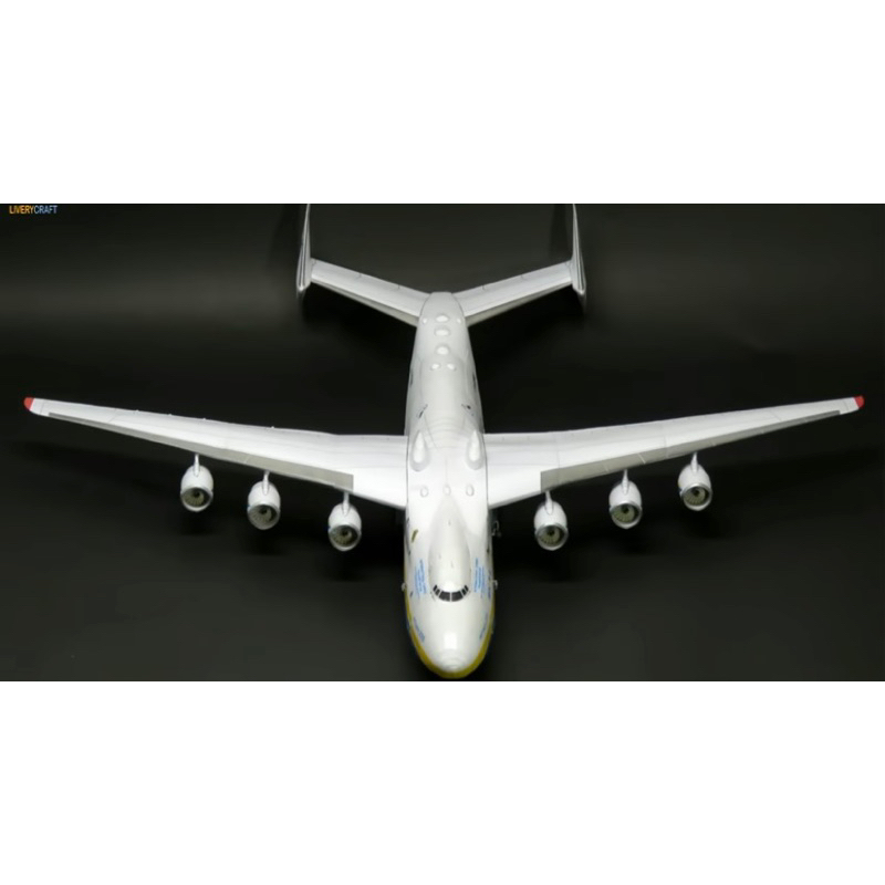 Mô hình giấy máy bay vận tải antonov