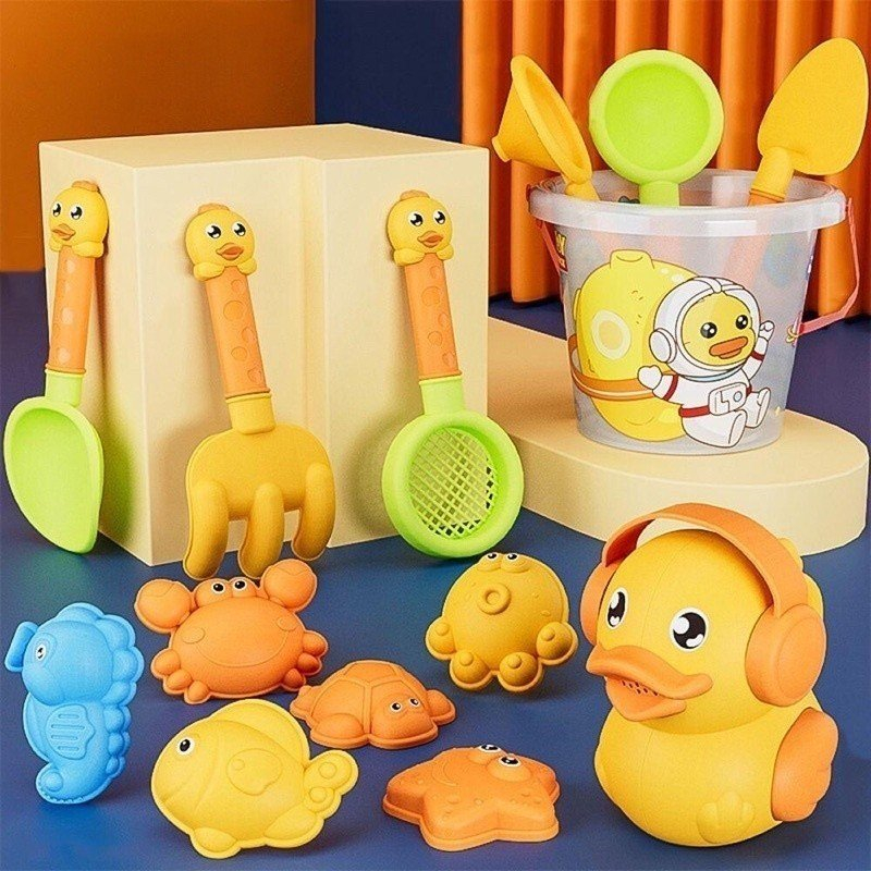 Bộ đồ chơi xúc cát đi biển 18/14 chi tiết cho bé